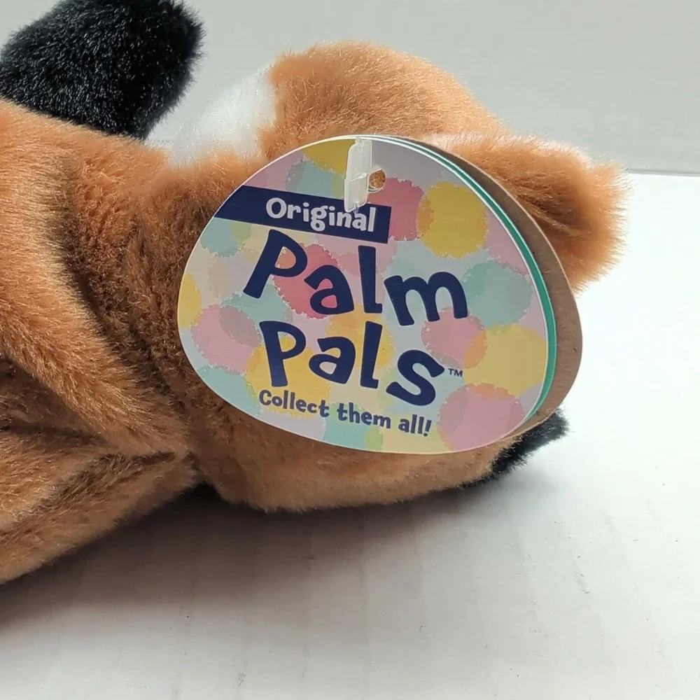 Aurora Palm Pals Plush Bundle Peebs Calico Cat Marty Moose Ladybug Set of 3